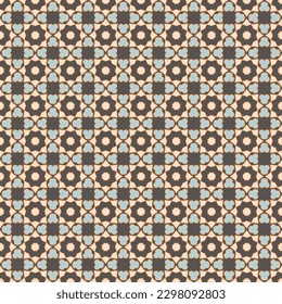 Seamless Shapes Trendy Contemporary Minimal Geometric Textile Vintage Retro Texture Wallpaper Modern Design Background Creative Ambient Artwork Banner Template Drawing Graphic Fashion Print Pattern.