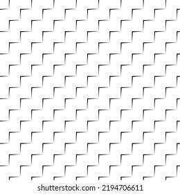 Seamless Sharp Lines Motifs Pattern. Contemporary Decoration for Interior, Exterior, Carpet, Textile, Garment, Cloth, Silk, Tile, Plastic, Paper, Wrapping, Wallpaper, Background, Ect. Vector 