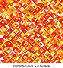 Seamless sharp pattern random color illustration