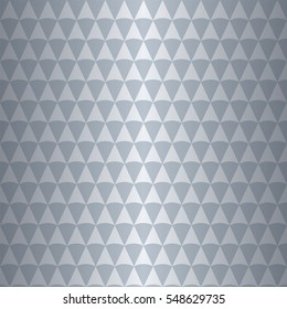 Seamless Silver Art Deco Vector Pattern Background