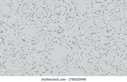 Seamless silver sequins background. Military white camouflage. Abstract seamless fashion pattern. Vector for fabrics. Camouflage pattern. 