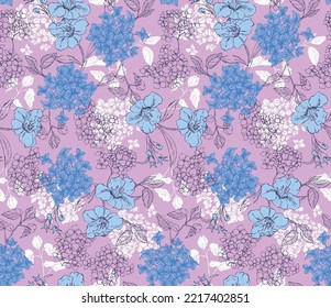 seamless similar colour design.goods best beautiful fabric vector art design wallpaper seamless pattern vector illustration png files pattern background floral