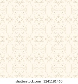 Seamless simple abstract background with ornament. Wallpaper pattern