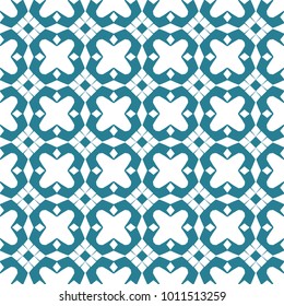 Seamless Simple Colorful Geometric Pattern. Vector Illustration.