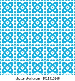 Seamless Simple Colorful Geometric Pattern. Vector Illustration.