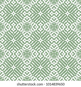 Seamless Simple Colorful Geometric Repeating Tile Pattern. Vector Illustration.