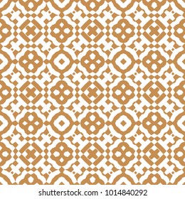 Seamless Simple Colorful Geometric Repeating Tile Pattern. Vector Illustration.