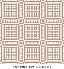 Seamless Simple Colorful Geometric Repeating Tile Pattern. Vector Illustration.