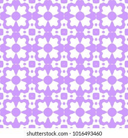 Seamless Simple Colorful Geometric Repeating Tile Pattern. Vector Illustration.