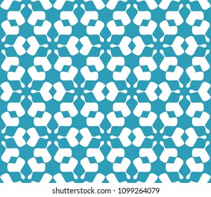 Seamless Simple Colorful Geometric Repeating Tile Pattern. Vector Illustration.