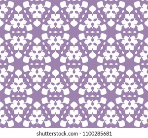 Seamless Simple Colorful Geometric Repeating Tile Pattern. Vector Illustration.