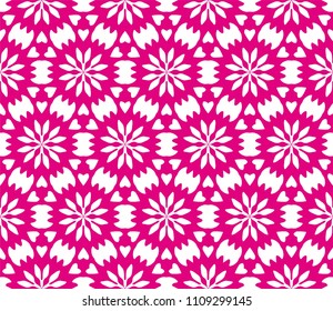 Seamless Simple Colorful Geometric Repeating Tile Pattern. Vector Illustration.