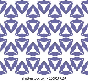 Seamless Simple Colorful Geometric Repeating Tile Pattern. Vector Illustration.