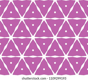 Seamless Simple Colorful Geometric Repeating Tile Pattern. Vector Illustration.