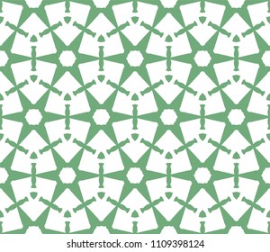 Seamless Simple Colorful Geometric Repeating Tile Pattern. Vector Illustration.