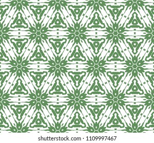 Seamless Simple Colorful Geometric Repeating Tile Pattern. Vector Illustration.