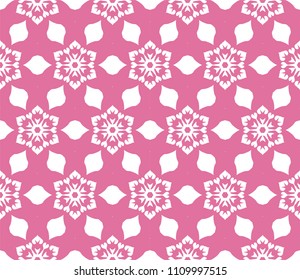 Seamless Simple Colorful Geometric Repeating Tile Pattern. Vector Illustration.