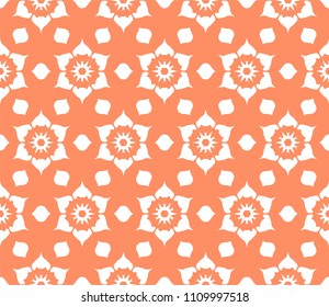 Seamless Simple Colorful Geometric Repeating Tile Pattern. Vector Illustration.