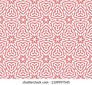 Seamless Simple Colorful Geometric Repeating Tile Pattern. Vector Illustration.