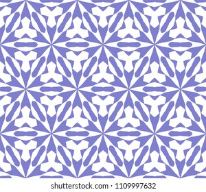 Seamless Simple Colorful Geometric Repeating Tile Pattern. Vector Illustration.