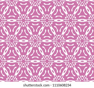 Seamless Simple Colorful Geometric Repeating Tile Pattern. Vector Illustration.
