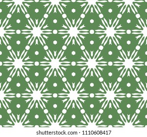 Seamless Simple Colorful Geometric Repeating Tile Pattern. Vector Illustration.