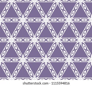 Seamless Simple Colorful Geometric Repeating Tile Pattern. Vector Illustration.