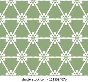 Seamless Simple Colorful Geometric Repeating Tile Pattern. Vector Illustration.