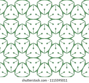 Seamless Simple Colorful Geometric Repeating Tile Pattern. Vector Illustration.