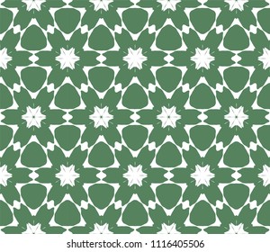 Seamless Simple Colorful Geometric Repeating Tile Pattern. Vector Illustration.