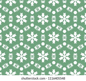 Seamless Simple Colorful Geometric Repeating Tile Pattern. Vector Illustration.