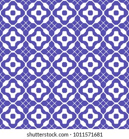 Seamless Simple Colorful Geometric Tile Pattern. Vector Illustration.