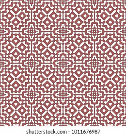 Seamless Simple Colorful Geometric Tile Pattern. Vector Illustration.