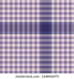 Seamless simple decorative tartan graphic for tablecloth, gift wrapping paper, flannel shirt, picnic, other modern spring summer autumn winter fashion textile print, purple and lilac color