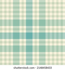 Seamless simple decorative tartan graphic for tablecloth, gift wrapping paper, flannel shirt, picnic, other modern spring summer autumn winter fashion textile print, soft green and yellow color