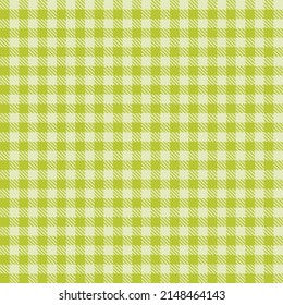 Seamless simple decorative tartan graphic for tablecloth, gift wrapping paper, flannel shirt, picnic, other modern spring summer autumn winter fashion textile print, light grass green color