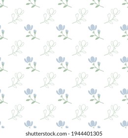 Seamless simple decorative vector pattern