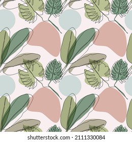 seamless simple floral pattern with hand drawn flowers ,surface textures and fabrics pattern