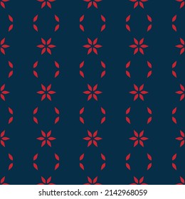 Seamless simple flowers Pattern. Abstract texture designs can be used for backgrounds, motifs, textile, wallpapers, fabrics, gift wrapping, templates. Vector	
