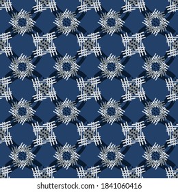 Seamless, simple, geometric pattern. Design for fabric, paper, textiles, ceramics, wallpaper. Vector graphic ornament.