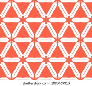 Seamless Simple Geometric Repeating Tile Pattern. Vector Illustration.