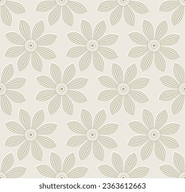 Diseño de patrones florales dorados sin igual