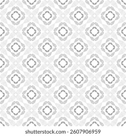Seamless simple gray Ornamental geometric texture background pattern design. Modern seamless geometry pattern. For the interior design, printing, web and textile design.