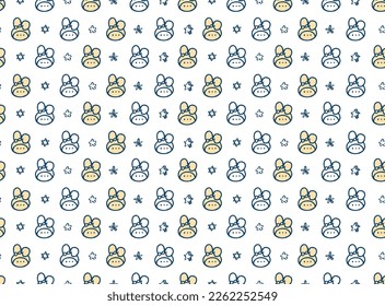 Seamless simple happy valentines day celebration background design. gift cover, decorate, card. Design Seamless.