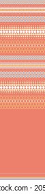 Seamless simple illustrated textile design print for fashion, website and interior design background
