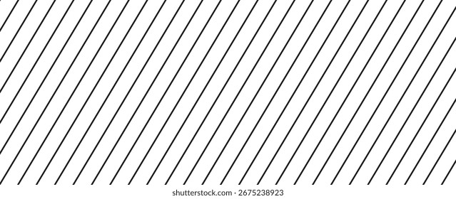 A seamless simple minimalistic pattern with black lines on a white background. vector