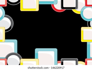  seamless simple mosaic patterns