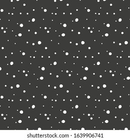 Seamless simple pattern with dots. Vector illustration.