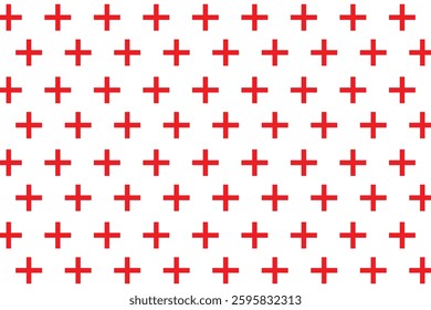 Seamless simple pattern of dotted cross, plus sign. Seamless cross patterned texture for backgrounds grunge texture for design concepts. cross patterned eps 888.