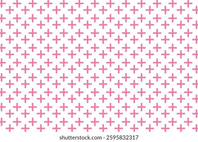 Seamless simple pattern of dotted cross, plus sign. Seamless cross patterned texture for backgrounds grunge texture for design concepts. cross patterned eps 888.